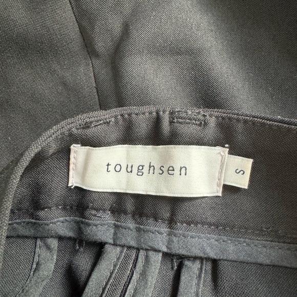 Toughsen Long Black High Rise Shorts - Picture 5 of 5